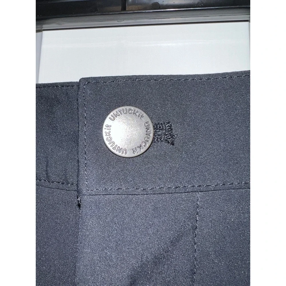 UNTUCKit Chancellor Shorts Mens W32 Black Regular Fit 40499 Technical Polyester